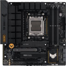 Asus Pamatplate Intel procesorsiem Asus  TUF GAMING B650M-PLUS Processor family AMD, Processor socket  AM5, DDR5 DIMM, Memory slots 4, Supported hard disk drive interfaces 	SATA, M.2, Number of SATA connectors 4, Chipset AMD B650,  micro-ATX