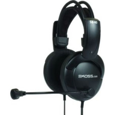 Koss Bezvadu austiņas Koss  Headphones SB40 Wired, On-Ear, Microphone, 3.5 mm, Black