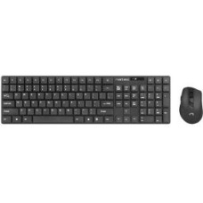 Natec Datora tastatūra Natec  Keyboard and Mouse  Stringray 2in1 Bundle Keyboard and Mouse Set, Wireless, US, Black