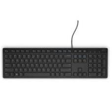 Dell Datora tastatūra Dell  KEYBOARD KB216 ENG/BLACK 580-ADHY