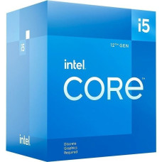 Intel Procesors Intel  i5-12400F, 2.5 GHz, LGA1700, Processor threads 12, Packing Retail, Processor cores 6, Component for Desktop