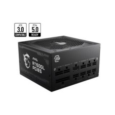 MSI Barošanas bloks MSI  Power Supply||750 Watts|Efficiency 80 PLUS GOLD|PFC Active|MAGA750GLPCIE5