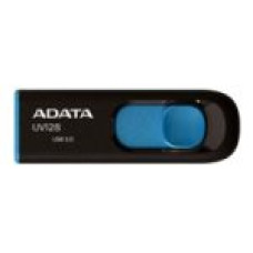 Adata Atmiņas kartes ADATA  ADATA 64GB USB Stick UV128 USB3.0 Black