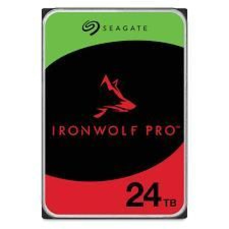 Seagate Cietais disks HDD SeaGate  HDD||IronWolf Pro|24TB|SATA|512 MB|7200 rpm|Discs/Heads 10/20|3,5