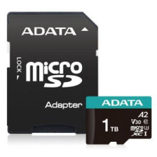 Adata Cita datorprece ADATA  MEMORY MICRO SDXC 1TB W/AD./AUSDX1TUI3V30SA2-RA1