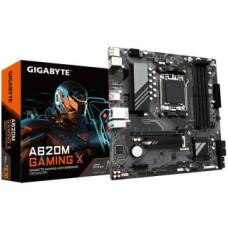 Gigabyte Pamatplate Intel procesorsiem Gigabyte  A620M GAMING XG10 Processor family AMD, Processor socket AM5, DDR5 DIMM, Memory slots 4, Supported hard disk drive interfaces 	SATA, M.2, Number of SATA connectors 4, Chipset AMD A620, Micro ATX