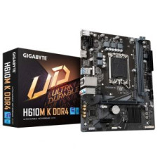 Gigabyte Pamatplate Intel procesorsiem Gigabyte  H610M K DDR4 1.0 M/B