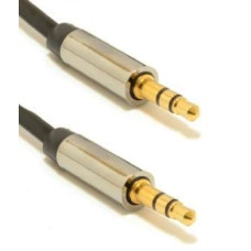 Gembird Kabelis Gembird  CABLE AUDIO 3.5MM 1M/CCAP-444-1M