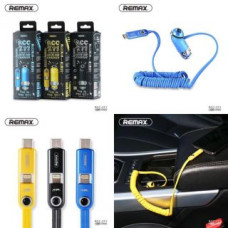 Remax Auto lādētāji Remax  Cutie Car Charger Yellow