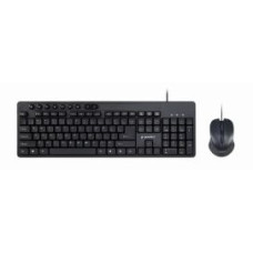 Gembird Datora tastatūra Gembird  KEYBOARD +MOUSE USB ENG/KBS-UM-04