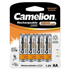 Camelion Cita datorprece Camelion  AA/HR6, 2500 mAh, Rechargeable Batteries Ni-MH, 4 pc(s)