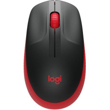 Logitech Datora pele Logitech  LOGI M190 Full-size wireless mouse RED