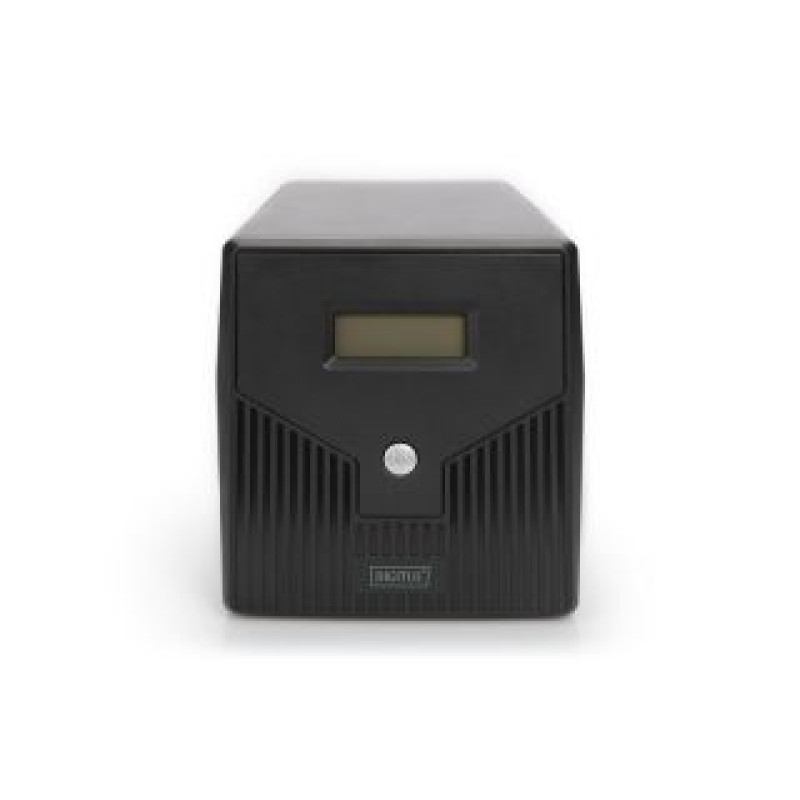 Digitus Serveri Digitus  Line-Interactive UPS DN-170075, 1500VA, 900W, 2x 12V/9Ah battery, 4x CEE 7/7 outlet, 2x RJ45, 1x USB 2.0 type B, 1x RS232, LCD, Simulated Sine Wave, 380x158x198mm, 10.1kg