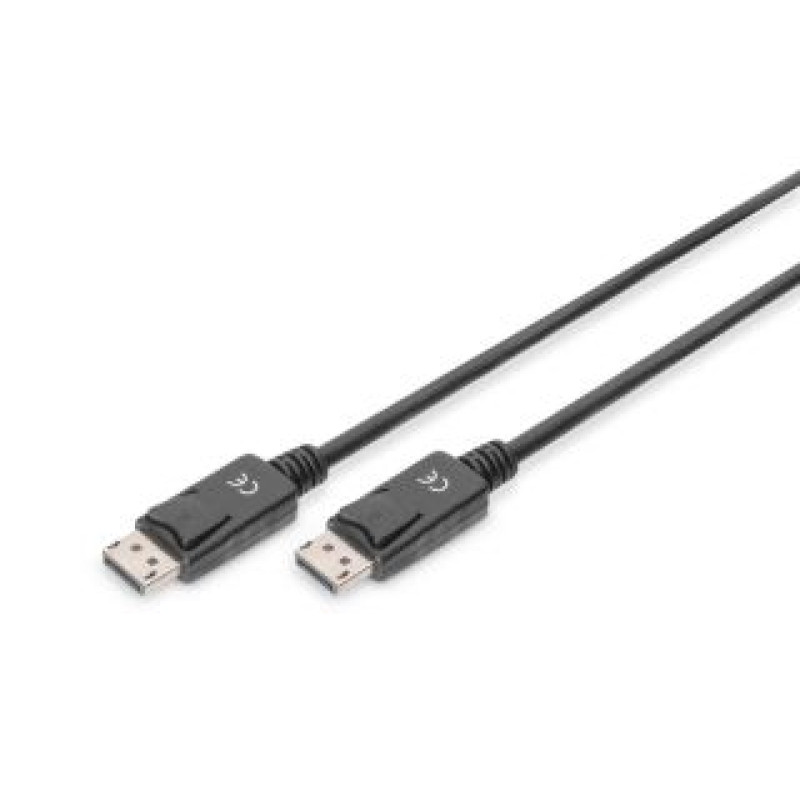 Digitus Monitoru piederums Digitus  DisplayPort Connection Cable AK-340100-010-S Black, DP to DP, 1 m