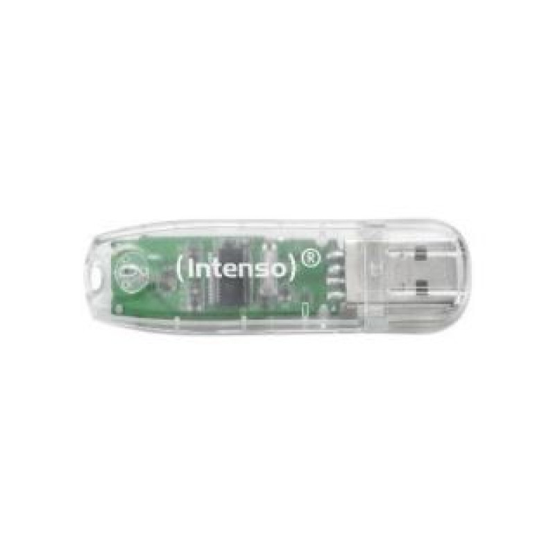 Intenso Zibatmiņa Intenso  MEMORY DRIVE FLASH USB2 32GB/TRANSPARENT 3502480