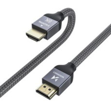 Wozinsky Kabelis Wozinsky  Wozinsky cable HDMI 2.1 8K 60 Hz 48 Gbps / 4K 120 Hz / 2K 144 Hz 5 m Silver (WHDMI-50)