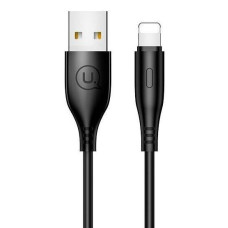 Usams Kabelis USAMS Apple Lightning 2A Charge 1m Cable Black