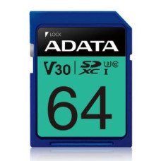 Adata Cita datorprece ADATA  MEMORY SDXC 64GB V30/ASDX64GUI3V30S-R