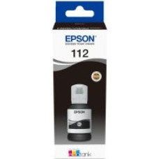 Epson Aksesuāri un izejmateriāli EPSON  112 EcoTank Pigment C13T06C14A Ink Bottle, Black