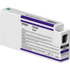 Epson Aksesuāri un izejmateriāli EPSON  UltraChrome HDX Singlepack T824D00 Ink Cartridge, Violet