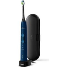 Philips Zobu birste Philips  ProtectiveClean 5100 Electric toothbrush HX6851/53 Rechargeable, For adults, Number of heads 2, Number of brush heads included 1, Dark Blue, Number of teeth brushing modes 3