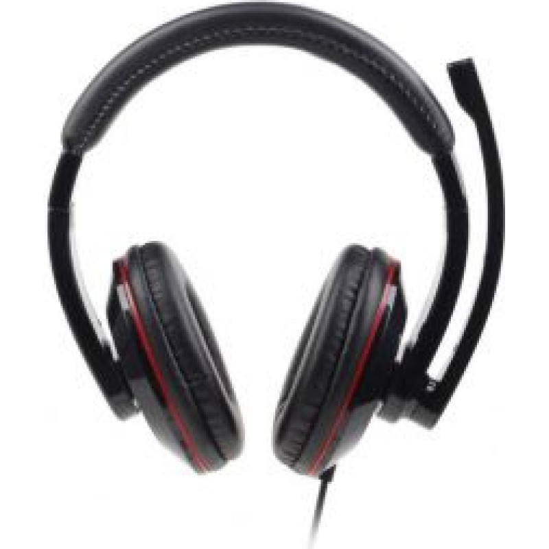 Gembird Vadu austiņas Gembird  HEADSET STEREO USB BLACK/MHS-U-001