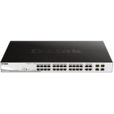 D-Link Serveru  - Citi piederumi D-link  Switch DGS-1210-28MP Web Management, Rack mountable, 1 Gbps (RJ-45) ports quantity 24, SFP ports quantity 4, PoE/Poe+ ports quantity 24, Power supply type External