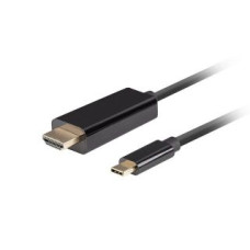 Lanberg Parveidotājs Lanberg  USB-C to HDMI Cable, 1 m 4K/60Hz, Black