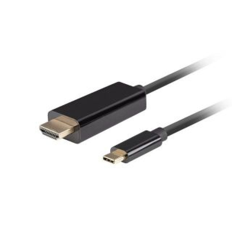 Lanberg Parveidotājs Lanberg  USB-C to HDMI Cable, 1 m 4K/60Hz, Black