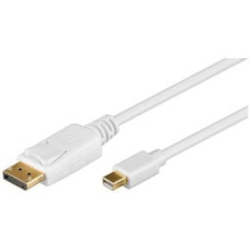 Goobay Monitoru piederums Goobay  Mini DisplayPort adapter cable 1.2 52858 1 m, Gold-Plated connectors