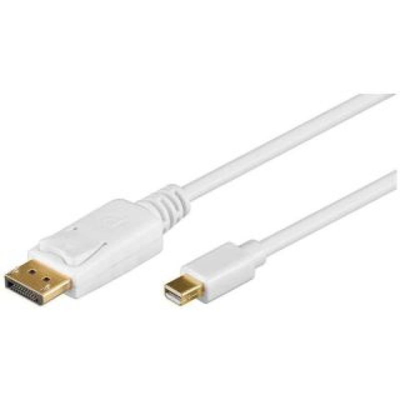 Goobay Monitoru piederums Goobay  Mini DisplayPort adapter cable 1.2 52858 1 m, Gold-Plated connectors