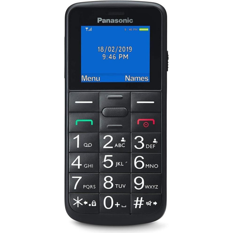 Panasonic Mobilie telefoni Panasonic  KX-TU110 Black