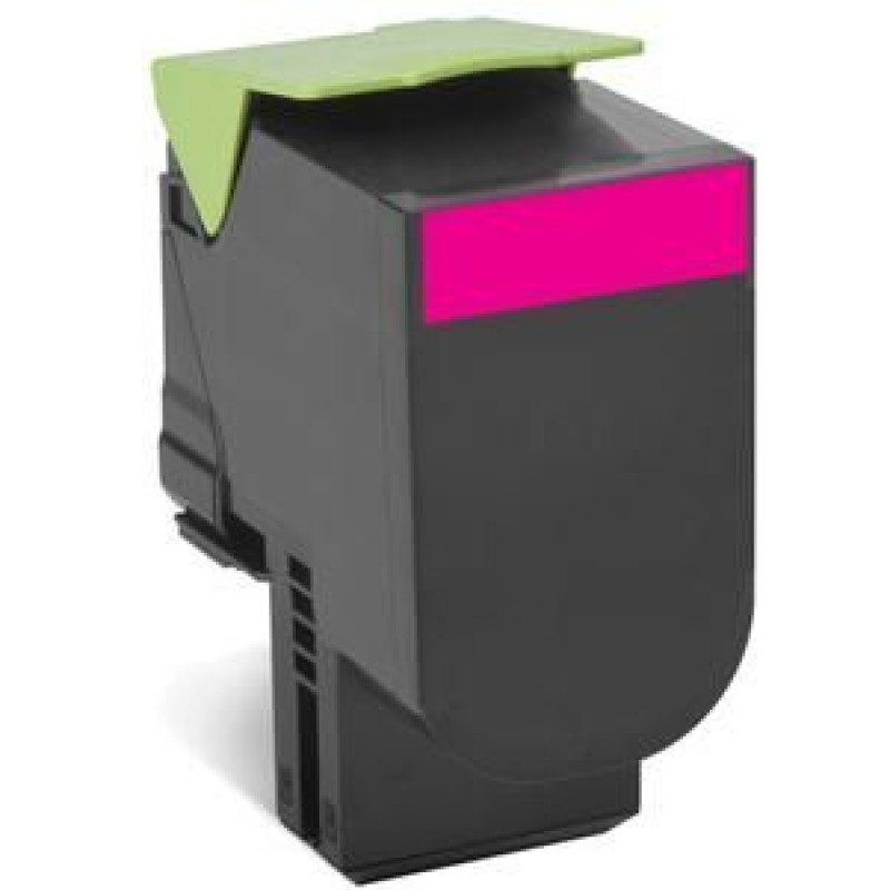 Lexmark Aksesuāri un izejmateriāli LEXMARK  80C2HME Cartridge, Magenta, 3000 pages