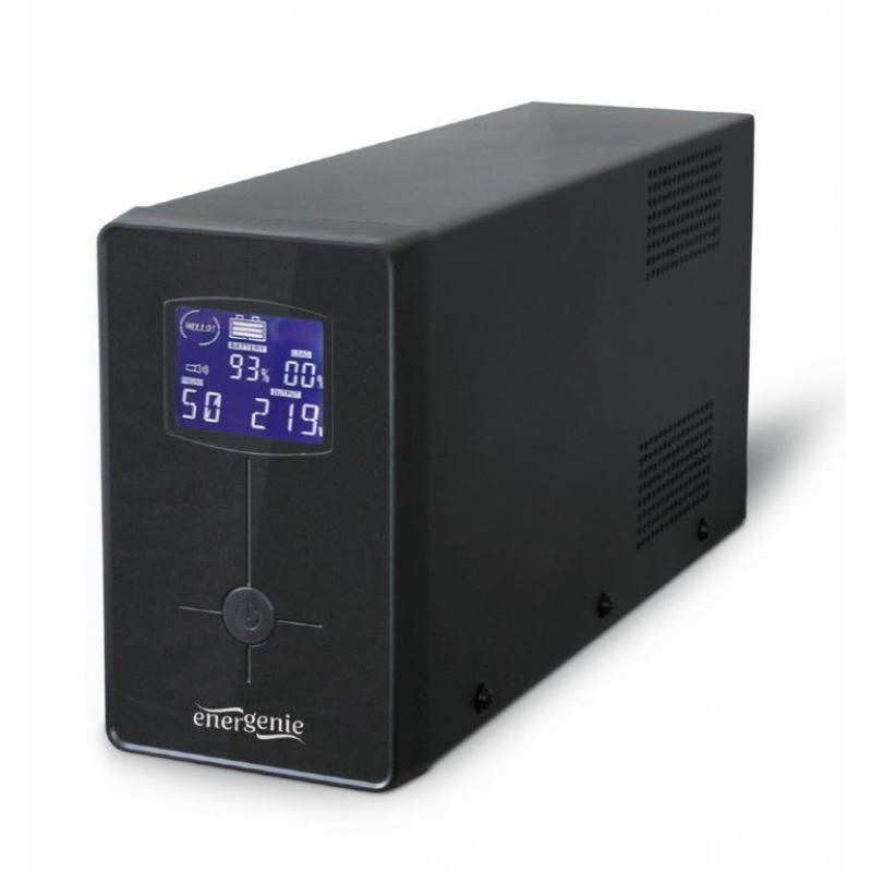 Energenie Serveri EnerGenie  UPS with USB and LCD display EG-UPS-035 2000 VA