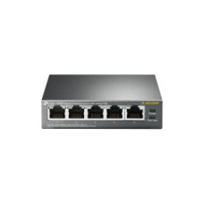 Tp-Link Nevadāms centrmezgls TP-Link  Switch||Desktop/pedestal|5x10Base-T / 100Base-TX / 1000Base-T|PoE ports 4|TL-SG1005P