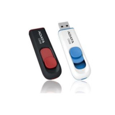 Adata Zibatmiņa ADATA  MEMORY DRIVE FLASH USB2 16GB/BLACK/RED AC008-16G-RKD A-DATA