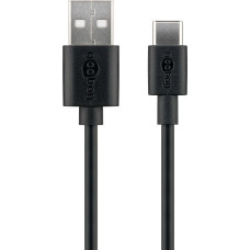 Goobay Kabelis Goobay  USB-C charging and sync cable (USB-A > USB-C) 59124 3 m