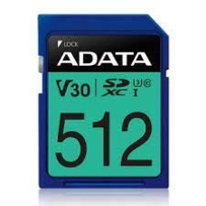 Adata Cita datorprece ADATA  MEMORY SDXC 512GB V30/ASDX512GUI3V30S-R