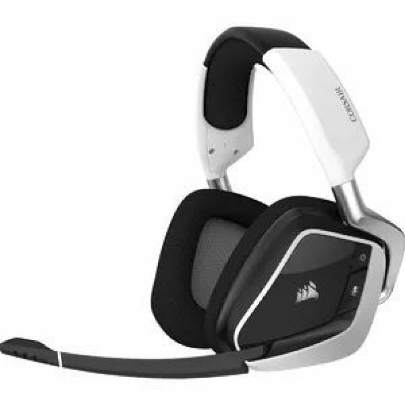 Corsair Bezvadu austiņas Corsair  Premium Gaming Headset VOID RGB ELITE Built-in microphone, Black/White, Over-Ear