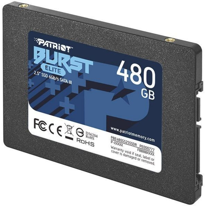 Patriot Cietais disks SSD Patriot  PATRIOT Burst Elite 480GB SATA 3 2.5Inch