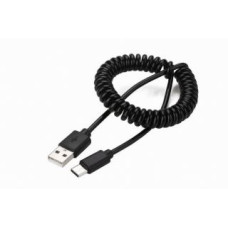 Gembird Kabelis Gembird  CABLE USB2 TO USB-C COILED/CC-USB2C-AMCM-0.6M