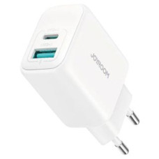 Joyroom Adapteris Joyroom  20W Dual-Port (USB A+ USB C) Charger (EU) White