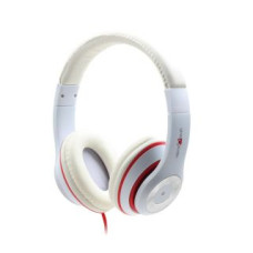 Gembird Bezvadu austiņas Gembird  MHS-LAX-W Stereo headset «Los Angeles» Wired, On-Ear, Microphone, White, 3.5 mm, White