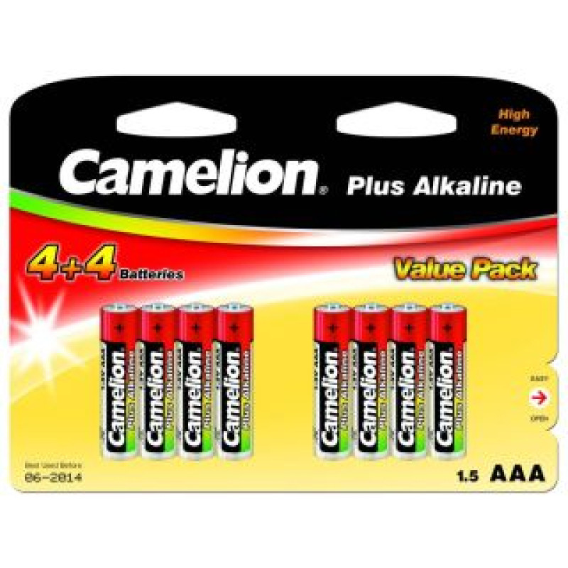 Camelion Cita datorprece Camelion  AAA/LR03, Plus Alkaline, 8 pc(s)