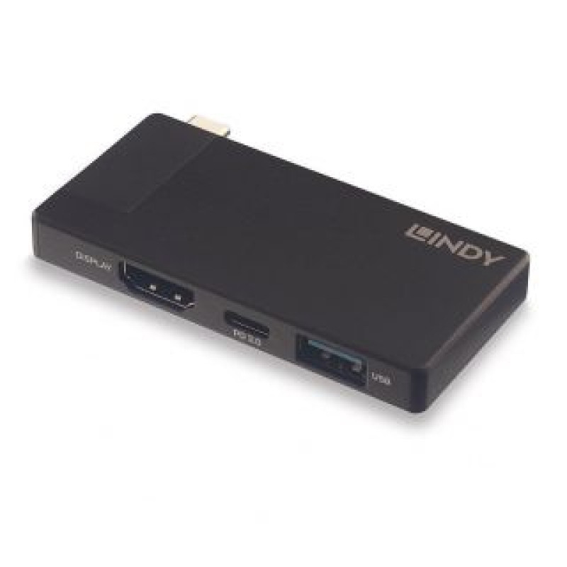 Lindy Parveidotājs LINDY  I/O DOCKING STATION USB-C/DST-MICRO 43336