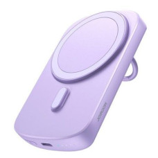 Joyroom Bezvadu lādētājs Joyroom Universal powerbank 6000mAh Joyroom JR-W030 20W MagSafe with ring and stand Purple