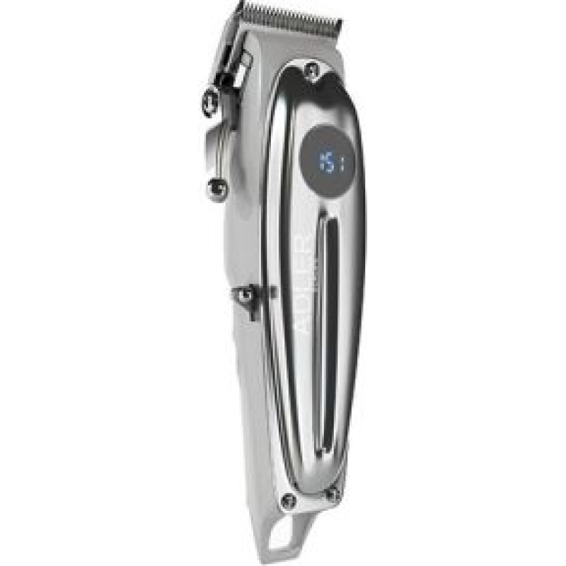 Adler Matu trimmeris Adler  Proffesional Hair clipper AD 2831 Cordless or corded, Number of length steps 6, Silver