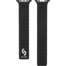 Connect Siksniņa Connect  Watch 42/44/45mm Fine woven twill magnetic chain Watch Straps Black