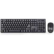 Gembird Datora tastatūra Gembird  KEYBOARD +MOUSE WRL ENG/DESKTOP KBS-W-01