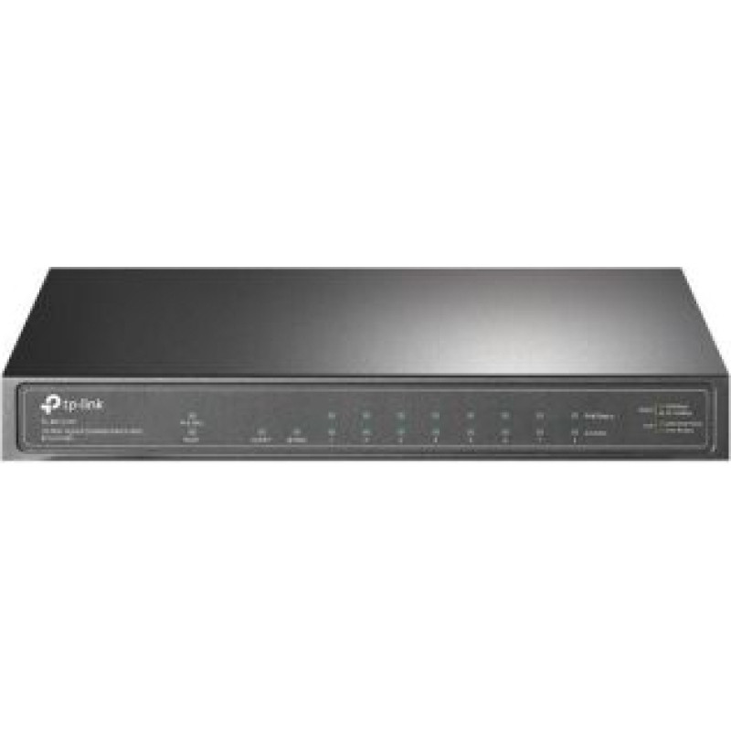 Tp-Link Nevadāms centrmezgls TP-Link  Switch||TL-SG1210P|Desktop/pedestal|9x10Base-T / 100Base-TX / 1000Base-T|1xSFP|PoE+ ports 8|TL-SG1210P